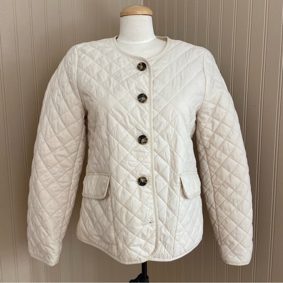 J. Crew Jackets & Blazers - J. Crew Signature Quilted Puffer Lightweight Super Warm Women’s Size 10